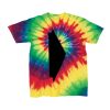 Youth Multi-Color Spiral Tie-Dyed T-Shirt Thumbnail