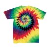 Youth Multi-Color Spiral Tie-Dyed T-Shirt Thumbnail