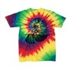 Youth Multi-Color Spiral Tie-Dyed T-Shirt Thumbnail