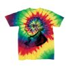 Youth Multi-Color Spiral Tie-Dyed T-Shirt Thumbnail