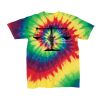 Youth Multi-Color Spiral Tie-Dyed T-Shirt Thumbnail