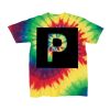 Youth Multi-Color Spiral Tie-Dyed T-Shirt Thumbnail