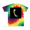 Youth Multi-Color Spiral Tie-Dyed T-Shirt Thumbnail