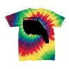 Youth Multi-Color Spiral Tie-Dyed T-Shirt Thumbnail