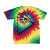 Youth Multi-Color Spiral Tie-Dyed T-Shirt Thumbnail