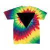Youth Multi-Color Spiral Tie-Dyed T-Shirt Thumbnail