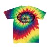 Youth Multi-Color Spiral Tie-Dyed T-Shirt Thumbnail