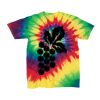 Youth Multi-Color Spiral Tie-Dyed T-Shirt Thumbnail