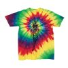Youth Multi-Color Spiral Tie-Dyed T-Shirt Thumbnail