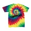 Youth Multi-Color Spiral Tie-Dyed T-Shirt Thumbnail