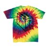 Youth Multi-Color Spiral Tie-Dyed T-Shirt Thumbnail