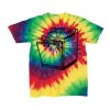 Youth Multi-Color Spiral Tie-Dyed T-Shirt Thumbnail