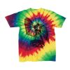 Youth Multi-Color Spiral Tie-Dyed T-Shirt Thumbnail