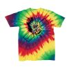 Youth Multi-Color Spiral Tie-Dyed T-Shirt Thumbnail