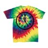 Youth Multi-Color Spiral Tie-Dyed T-Shirt Thumbnail