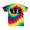 Youth Multi-Color Spiral Tie-Dyed T-Shirt Thumbnail