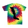 Youth Multi-Color Spiral Tie-Dyed T-Shirt Thumbnail