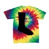 Youth Multi-Color Spiral Tie-Dyed T-Shirt Thumbnail