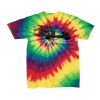 Youth Multi-Color Spiral Tie-Dyed T-Shirt Thumbnail