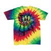 Youth Multi-Color Spiral Tie-Dyed T-Shirt Thumbnail
