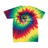 Youth Multi-Color Spiral Tie-Dyed T-Shirt Thumbnail