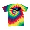 Youth Multi-Color Spiral Tie-Dyed T-Shirt Thumbnail