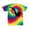 Youth Multi-Color Spiral Tie-Dyed T-Shirt Thumbnail
