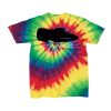 Youth Multi-Color Spiral Tie-Dyed T-Shirt Thumbnail