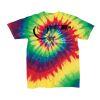 Youth Multi-Color Spiral Tie-Dyed T-Shirt Thumbnail