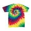 Youth Multi-Color Spiral Tie-Dyed T-Shirt Thumbnail