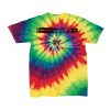 Youth Multi-Color Spiral Tie-Dyed T-Shirt Thumbnail