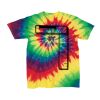 Youth Multi-Color Spiral Tie-Dyed T-Shirt Thumbnail