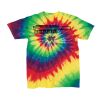 Youth Multi-Color Spiral Tie-Dyed T-Shirt Thumbnail