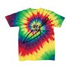Youth Multi-Color Spiral Tie-Dyed T-Shirt Thumbnail