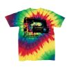 Youth Multi-Color Spiral Tie-Dyed T-Shirt Thumbnail