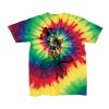 Youth Multi-Color Spiral Tie-Dyed T-Shirt Thumbnail