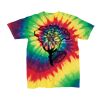 Youth Multi-Color Spiral Tie-Dyed T-Shirt Thumbnail