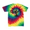 Youth Multi-Color Spiral Tie-Dyed T-Shirt Thumbnail