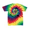 Youth Multi-Color Spiral Tie-Dyed T-Shirt Thumbnail