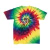 Youth Multi-Color Spiral Tie-Dyed T-Shirt Thumbnail