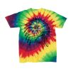 Youth Multi-Color Spiral Tie-Dyed T-Shirt Thumbnail