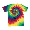 Youth Multi-Color Spiral Tie-Dyed T-Shirt Thumbnail