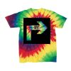 Youth Multi-Color Spiral Tie-Dyed T-Shirt Thumbnail