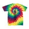 Youth Multi-Color Spiral Tie-Dyed T-Shirt Thumbnail