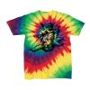 Youth Multi-Color Spiral Tie-Dyed T-Shirt Thumbnail