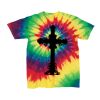 Youth Multi-Color Spiral Tie-Dyed T-Shirt Thumbnail