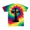 Youth Multi-Color Spiral Tie-Dyed T-Shirt Thumbnail