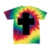 Youth Multi-Color Spiral Tie-Dyed T-Shirt Thumbnail