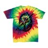 Youth Multi-Color Spiral Tie-Dyed T-Shirt Thumbnail