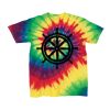 Youth Multi-Color Spiral Tie-Dyed T-Shirt Thumbnail